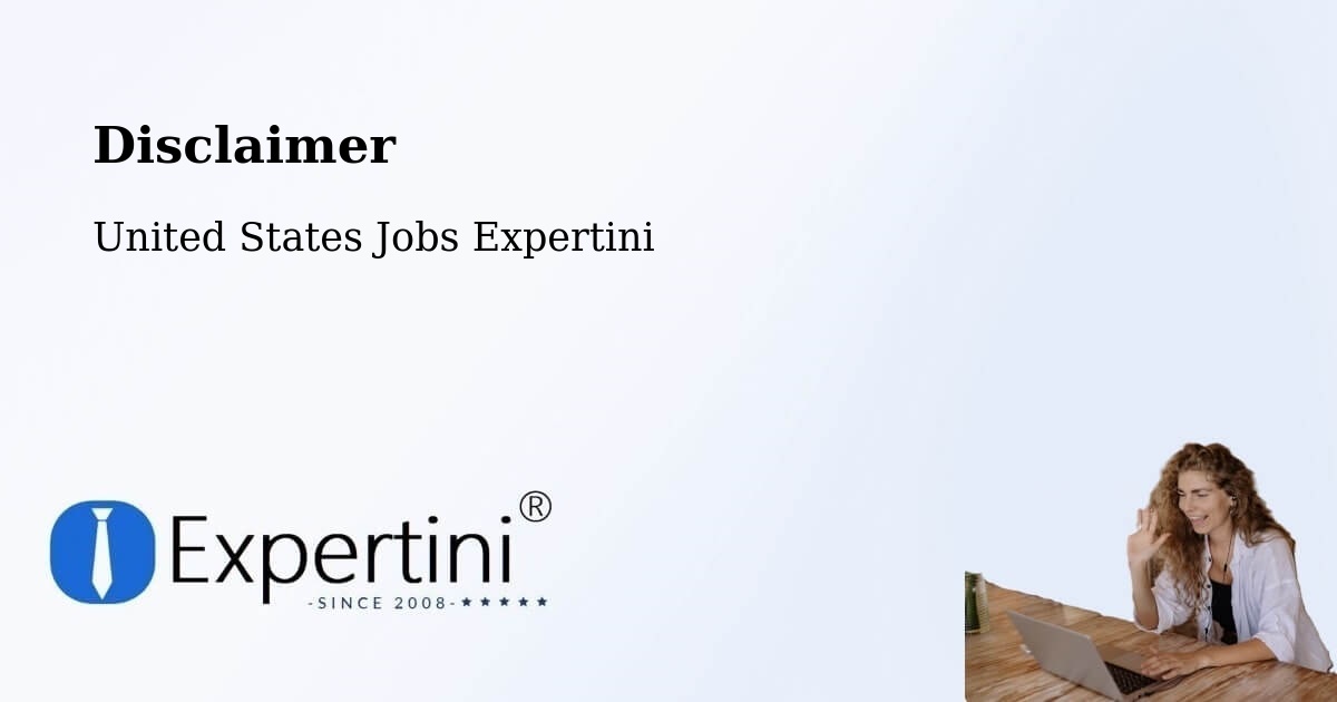 Disclaimer – Edna - United States Jobs Expertini